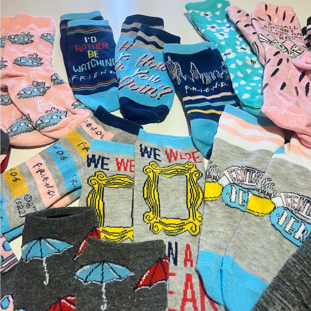 Assorted Colorful Women’s Socks Collection - Picture 3 of 6
